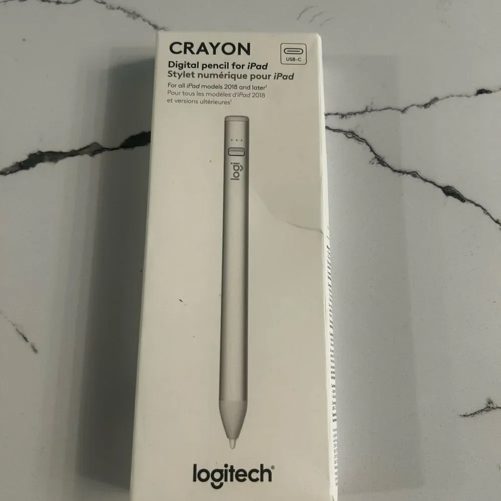 Logitech Metallic Silver Digital Pen - Picture 2 of 3